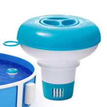 Floating Chlorine Dispenser For Chlorine Tablets, Pool Floater For Hot Pools, Spas, Paddling Pools, Automatic Dispenser