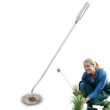 Hand Weed Killer Tool Portable Garden Weeder With Ergonomic Handle 50 cm For Weed Removal In Garden Farm