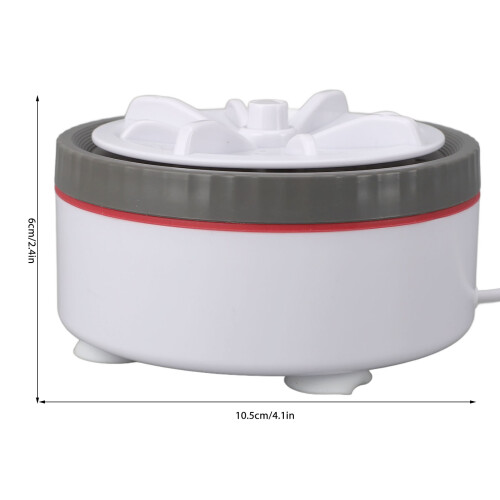 Mini lavadora USB Turbo gris 10,510,56 cm 1