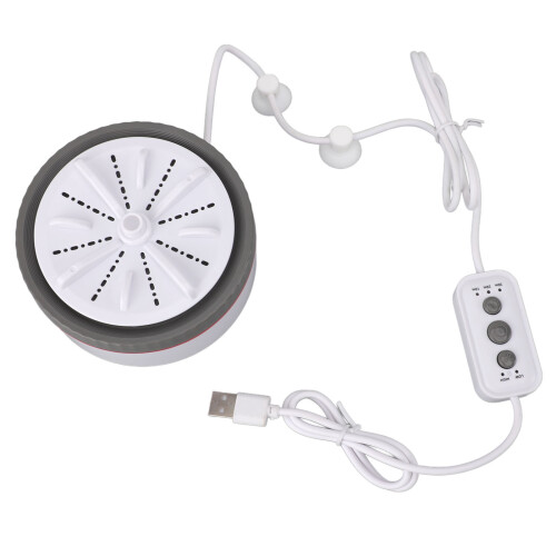 Mini lavadora USB Turbo gris 10,510,56 cm 2
