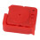 2 Stück roter Türgriffalarm, Diebstahlschutz, Vibration 8