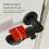 2 Stück roter Türgriffalarm, Diebstahlschutz, Vibration 6