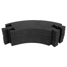 5 piezas EVA aro para tablero de dardos - protector de pared universal