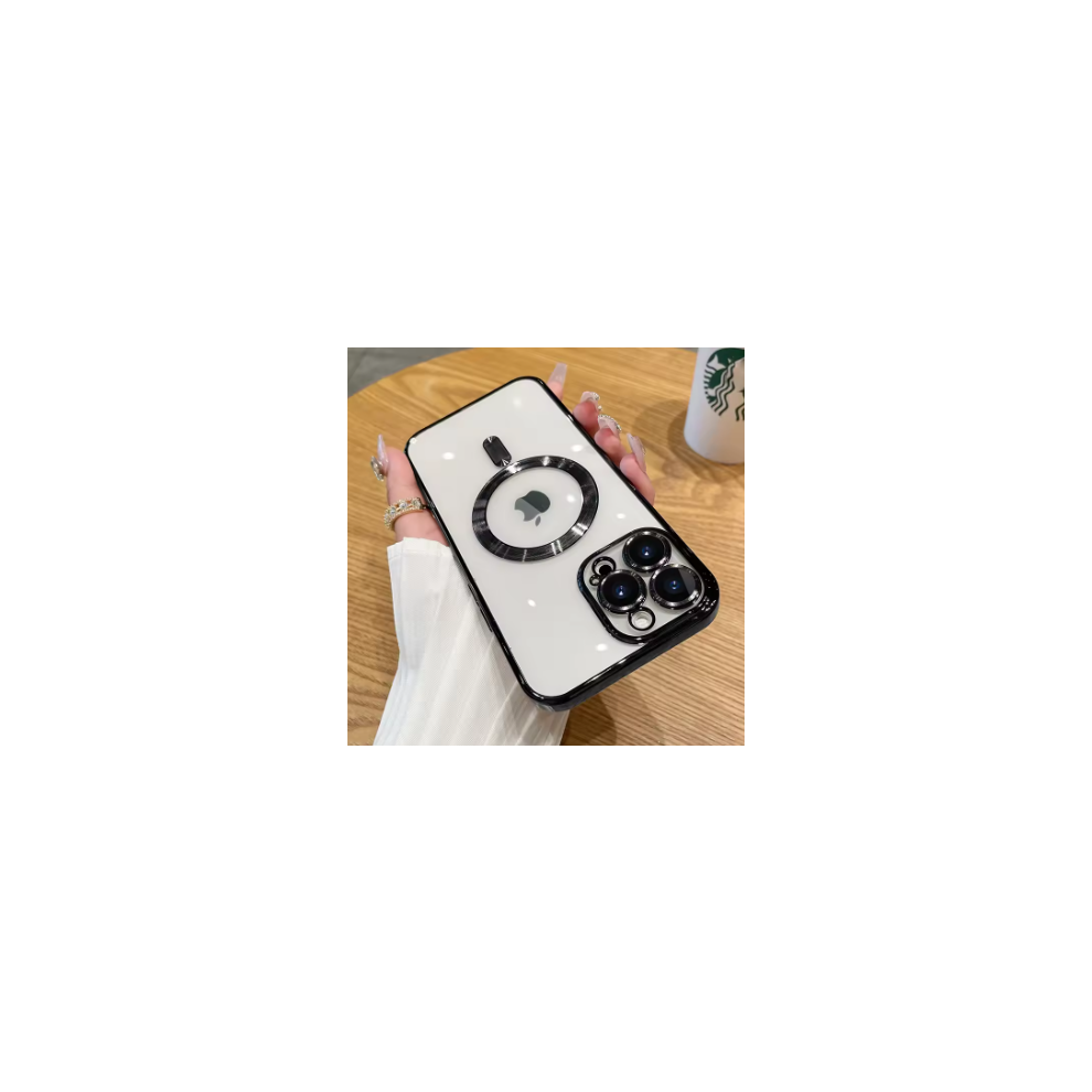 (For Iphone 15 Pro) Black Magnetic Plating Case For Iphone Not,Specified 5051140562427
