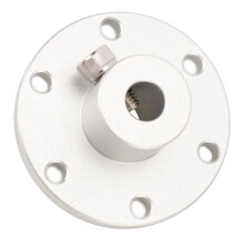 Aluminum Flange Shaft Coupling 10mm Silver for 14041 Wheels