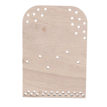 Supporto in legno per mazzo di fiori per la Festa della Mamma