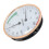 Termometro TH per sauna in alluminio, 100 mm, argento, 3,0 oz 9