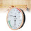 Termometro TH per sauna in alluminio, 100 mm, argento, 3,0 oz 13
