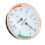 Termometro TH per sauna in alluminio, 100 mm, argento, 3,0 oz 15