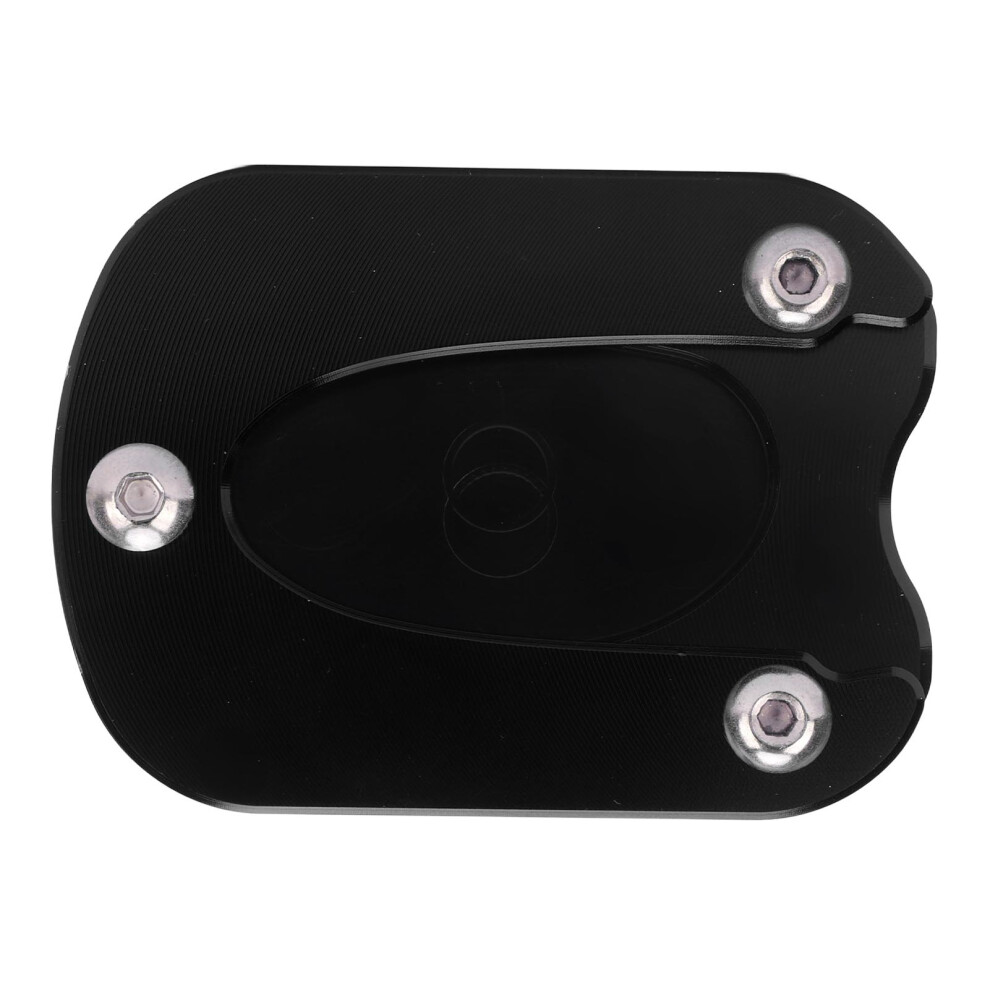 Aluminum Kickstand Pad For Meteor 350 Enhanced Stability Design Black 7891335764773