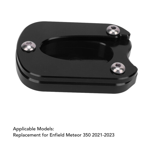 Meteor 350 2021-2023 Ständerpad Schwarz-Aluminium 2