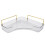 Plateau d’angle transparent Capacité 25,5x16,5x8 cm 3