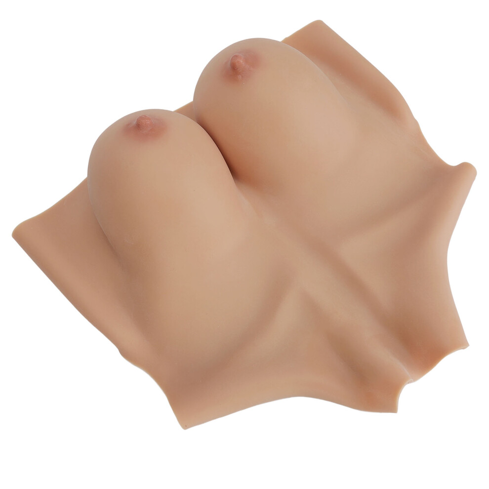 Versatile Silicone Boobs Forms for Cosplay & Recovery B Cup Brass-image-OPC-PJDVNSN-NEW
