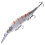 Mittlerer Tauch-Jerkbait Köder 13,5cm 14,7g mit Drillingen 3
