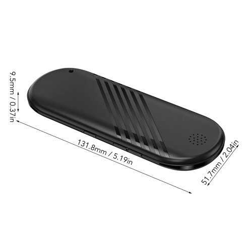 Haut-parleur d'oreiller BT Timing, 500mAh, Noir Compact 1