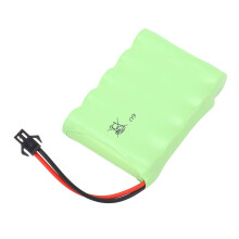 Widerstandsfähige 6,0 V 2400mAh RC-LKW-Batterie mit Sicherheitsfunktionen & SM 2P-Stecker