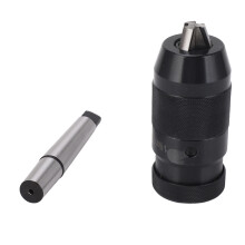 Mandril de taladro autoajustable 1-16mm plateado MT2-JT6