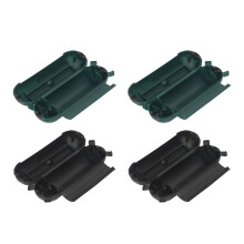 4 piezas AWG12-16 Cubierta de seguridad 210x69x69mm Negro/Verde