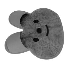 Tappetino spazzola per piedi in silicone 27.2oz Grigio Dimensione: Std