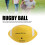 Professional Size 3 Rubber Rugby Ball - Lightweight, High Elasticity for Beginners 4