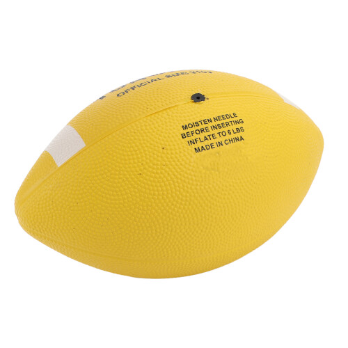 Professional Size 3 Rubber Rugby Ball - Lightweight, High Elasticity for Beginners