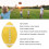 Professional Size 3 Rubber Rugby Ball - Lightweight, High Elasticity for Beginners 7
