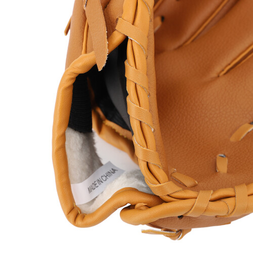 11,5 Zoll brauner PU-Leder-Baseball-Handschuh 2