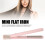 Mini plancha de pelo USB 2 en 1, temperatura ajustable, rosáceo 5