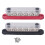 2 pezzi di barra bus M6x6 in rame rosso, 150 A, 300VAC/48VDC 3