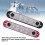2 pezzi di barra bus M6x6 in rame rosso, 150 A, 300VAC/48VDC 4