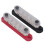 2 pezzi di barra bus M6x6 in rame rosso, 150 A, 300VAC/48VDC 15