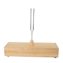 Set di diapason da 256 Hz con scatola in legno e martello, 13 cm