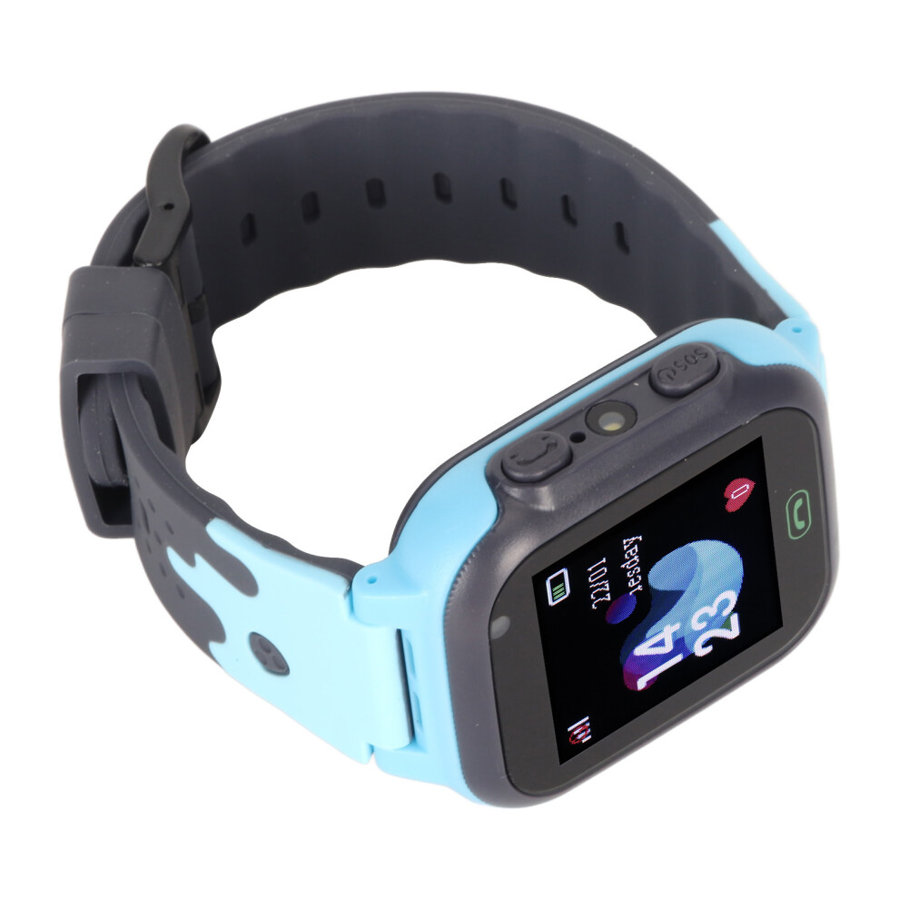 Kids Smartwatch 1.44In Touch Screen 2G Gsm Sos Classroom Mode Blue 4691335774757