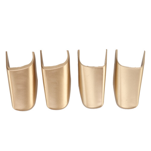 4 capuchons d'extrémité de porte TownCar 2003-2011 Or clair ABS 1