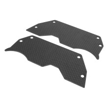 Enjoliveurs de roue en fibre de carbone 2 pièces gauche/droite Limitless