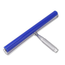 Silicone-Handwalzenreiniger Werkzeug Laminierte Statikanhaft-Entferner mit Metallgriff Blau 30 cm