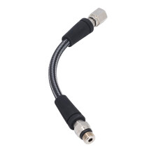 Manguera reguladora de fibra de carbono negra 15cm/5.9in