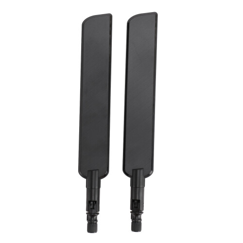 Lot de 2 antennes omnidirectionnelles 12 dBi SMA pour routeur 1