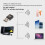 AC600 USB WiFi Nano 600Mbps Negro RTL8811CU 5