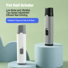 Lima eléctrica para uñas de mascotas 5W 500mAh 5.47x1.26x1.14in USB-C