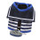 Dog Harness Leash Set Small Adjustable Blue Fabric for Pets 12