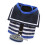 Dog Harness Leash Set Small Adjustable Blue Fabric for Pets 1