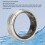 Nr. 10 Smart-Ring 18 mAh + 400 mAh Ladehülle, Silber 5