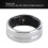 Smart Health Ring 18mAh 59g Silber Bluetooth IP68 6