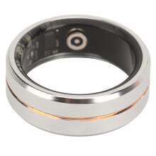 Anillo inteligente No. 9 de plata, talla 9, 18mAh/400mAh