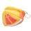 Monedero de peluche en forma de fruta triangular, mini, 12.00 g, Color 10