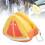 Monedero de peluche en forma de fruta triangular, mini, 12.00 g, Color 12