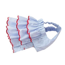 Hunde-Prinzessinnenkleid Größe L Blaues Polyester