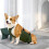 Banda de vientre para perro verde, talla S, impermeable, transpirable 12