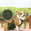Banda de vientre para perro verde, talla S, impermeable, transpirable 9
